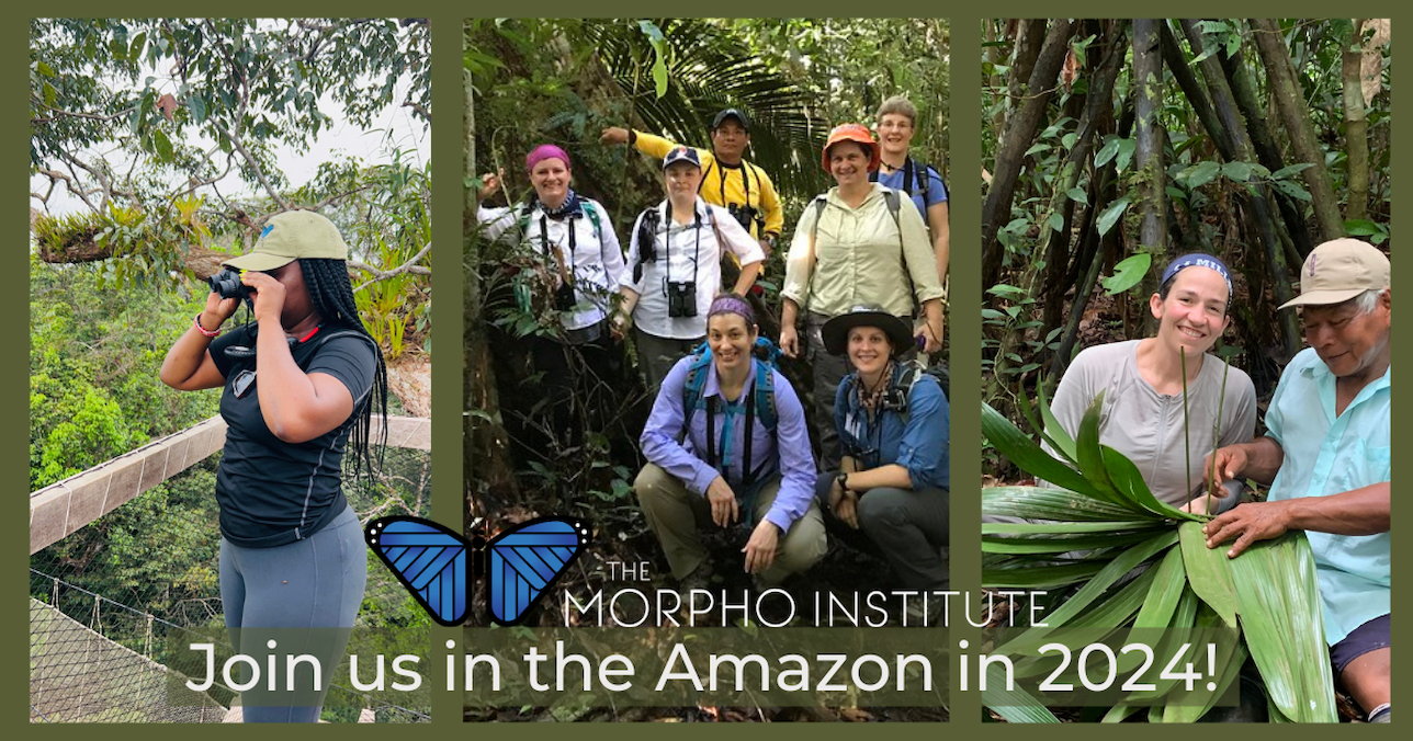 Morpho Institute Educator Academy in the Amazon