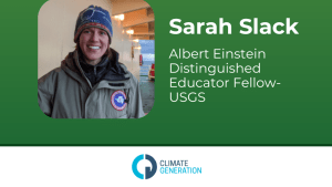 Join Climate Generation for our April Teach Climate Network workshop with Sarah Slack