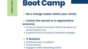 Climate Boot Camp Flyer with QR code