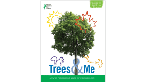 Cover image of PLT Canada's book, Trees & Me
