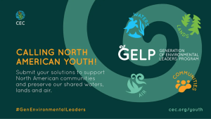 he 2024 GELP, hosted by the Commission for Environmental Cooperation, invites passionate North American youth aged 18-35 to submit innovative solutions to support North American communities and preserve our shared waters, lands and air. Join this pivotal opportunity to lead change and shape the narrative for a sustainable tomorrow in your communities
