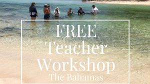 Come to Andros Island in The Bahamas for this unique teacher training opportunity!