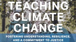 Cover of the climate change teaching book