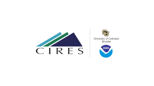 CIRES, CU Boulder, and NOAA logo