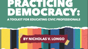 Cover of the book, Practicing Democracy