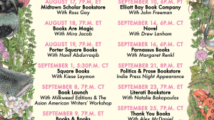 Aimee Nezhukumatathil World of Wonders Bookstore Tour Poster