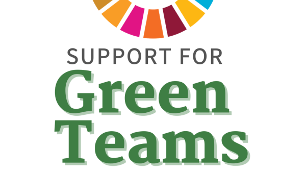 Support for Green Teams logo