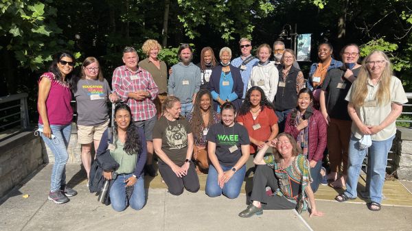 A group of Fellows pose for a picture together