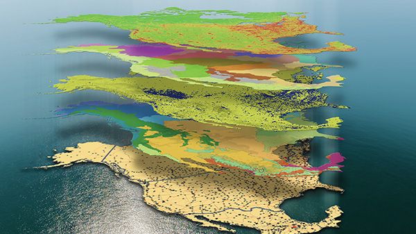 The North American Environmental Atlas is a set of thematic map layers