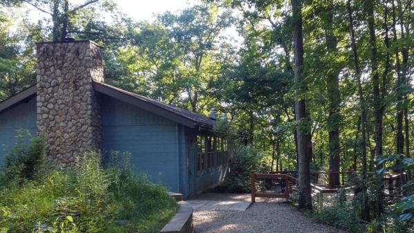 Lodge in the forest 