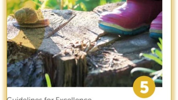 Book cover showing a pair of pink rainboots standing on a brick floor near a snail