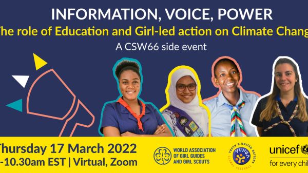 Information, Voice, Power: Enabling Girl-led Action on Climate Change