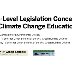 State-Level Legislation Concerning K-12 Climate Change Education Primary tabs View Edit(active tab) Outline Delete Revisions