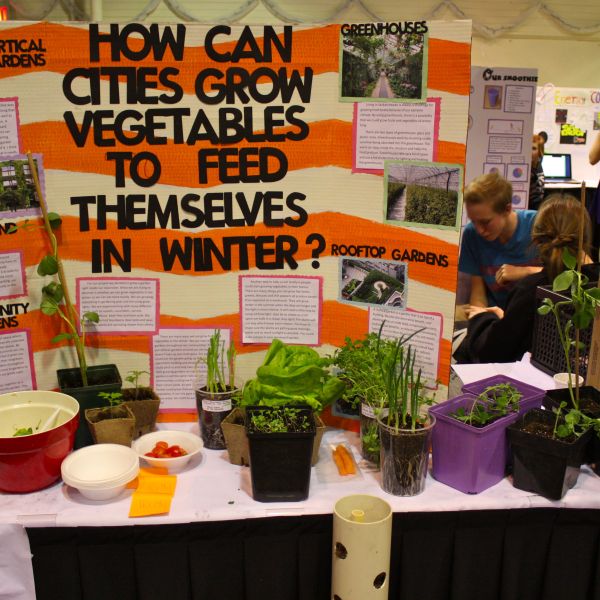 Photo of climate change project