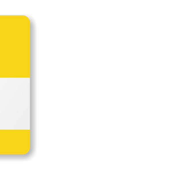 Blank name tag