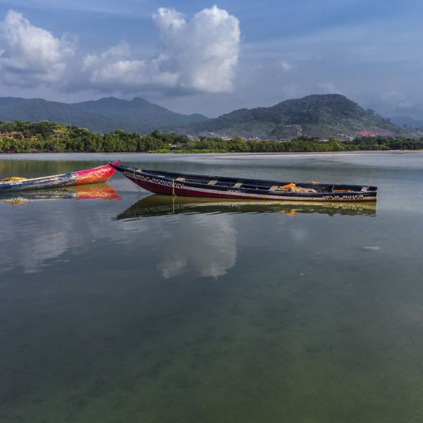 River in Sierra Leone