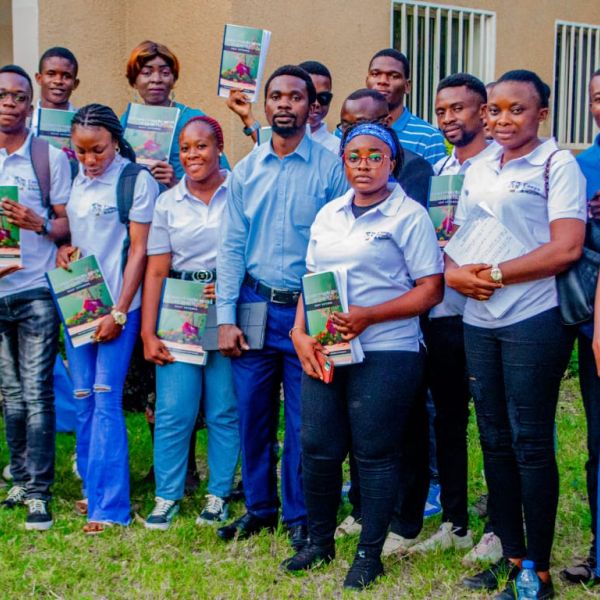 A group photo of participants from the Developing Young Climate Leaders in the Haut Katanga Province 